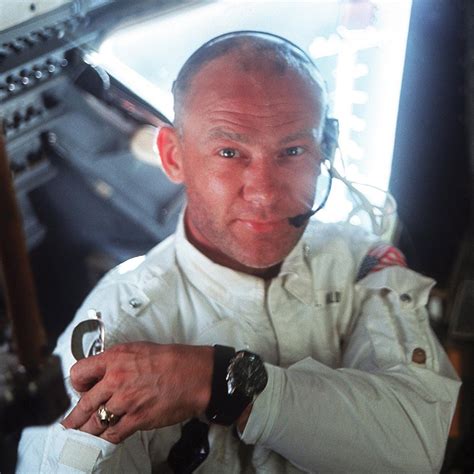 buzz aldrin moon watch|omega watches worn by astronauts.